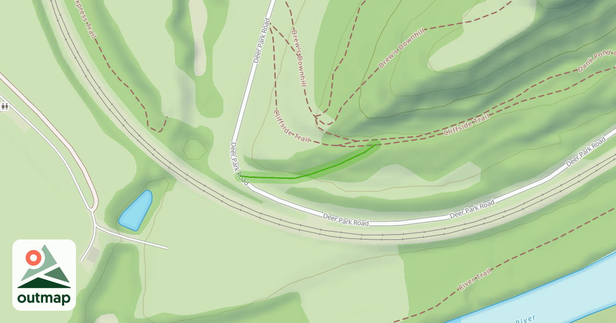 Map of Cliffside Trail