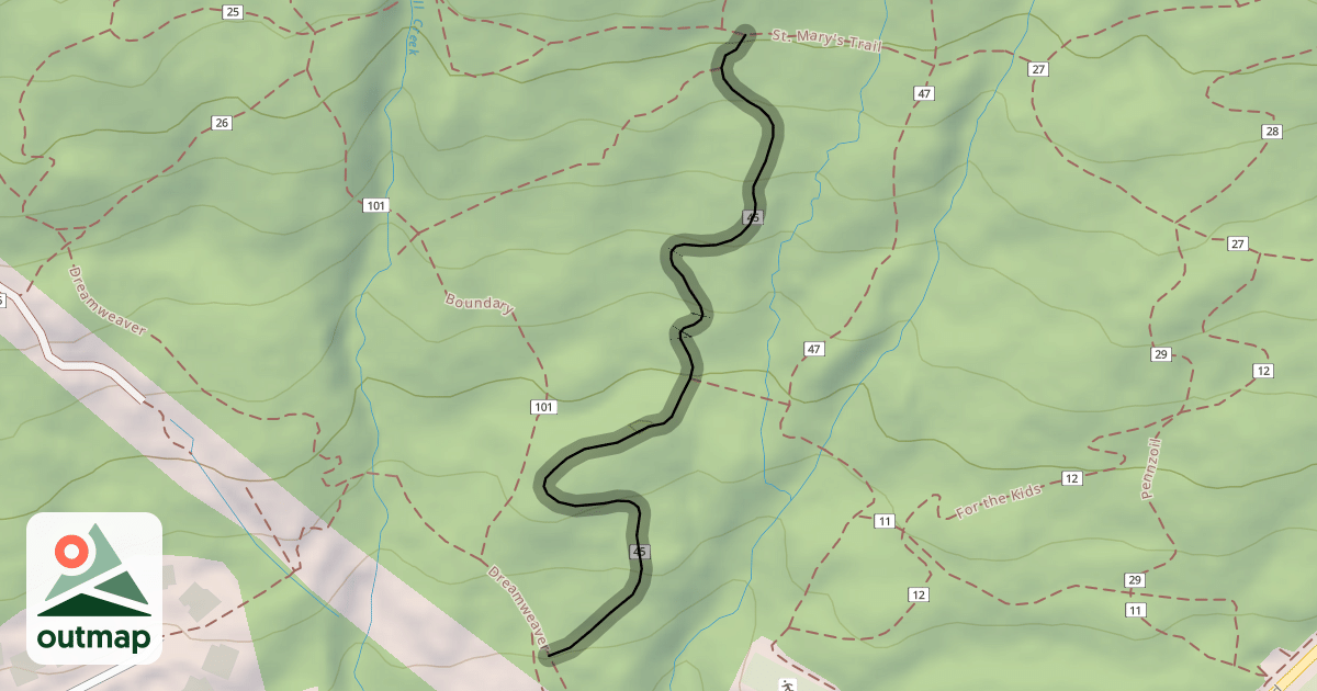 Map of Lower Digger