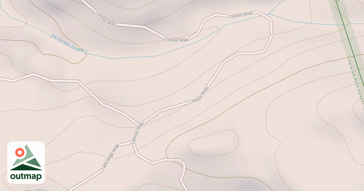 Map of Contour Road
