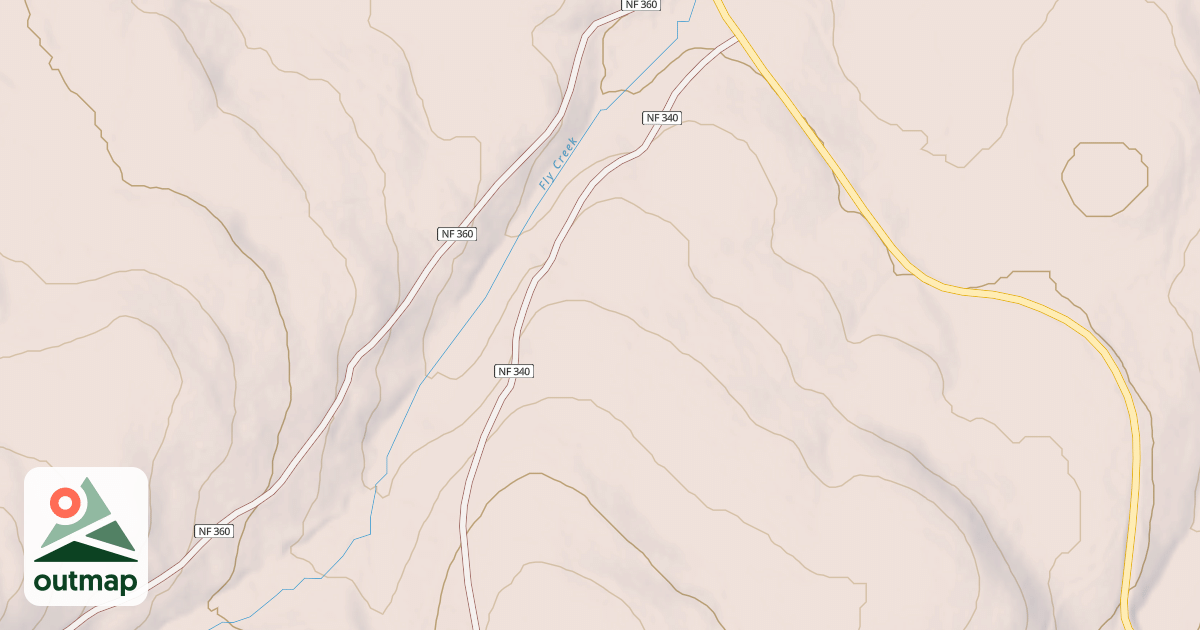 Map of S536B BUTTERFLY