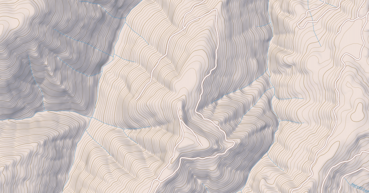Map preview of BARK SHANTY RIDGE