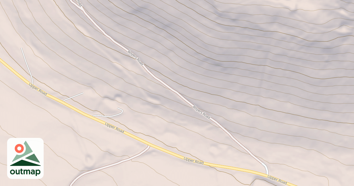 Map of Anthracite Outdoor Adventure Area Trails