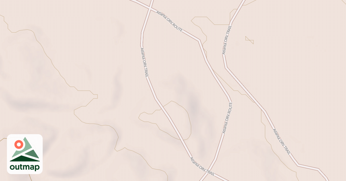 Map of Atlanta Trail