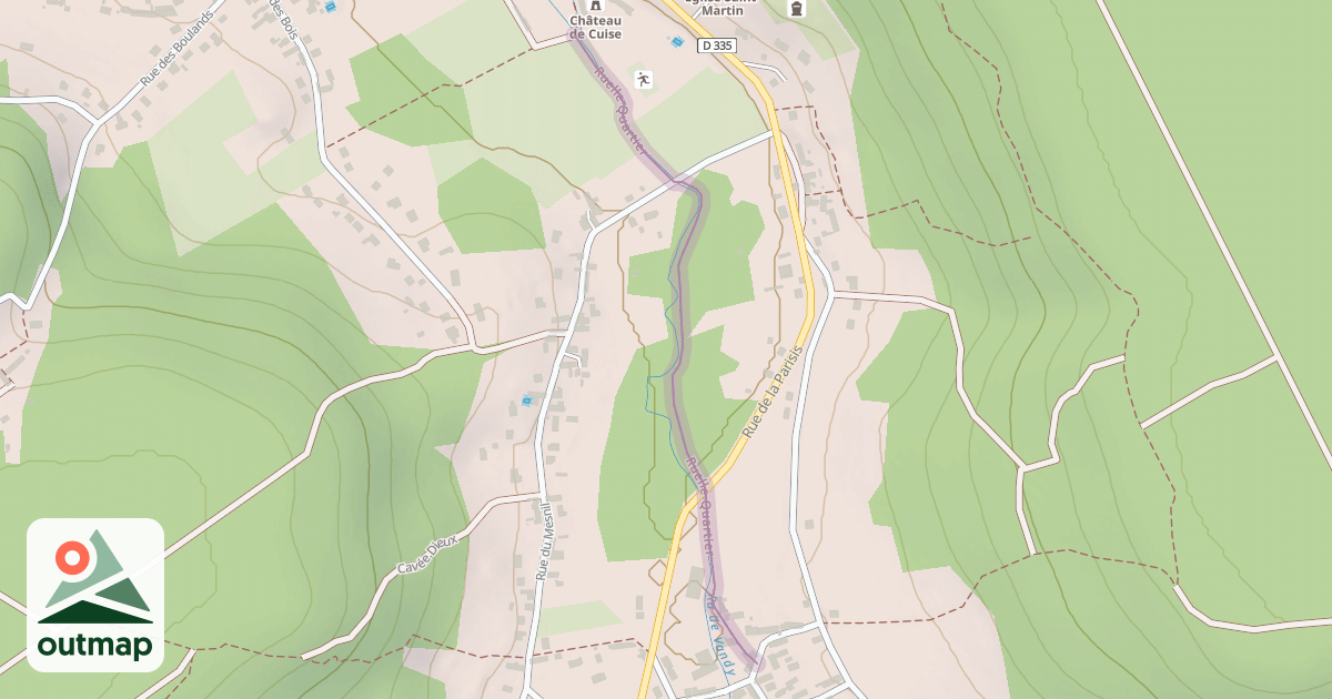 Map of Ruelle Quartier