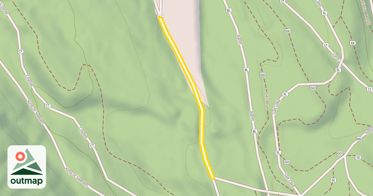 Map of Banff