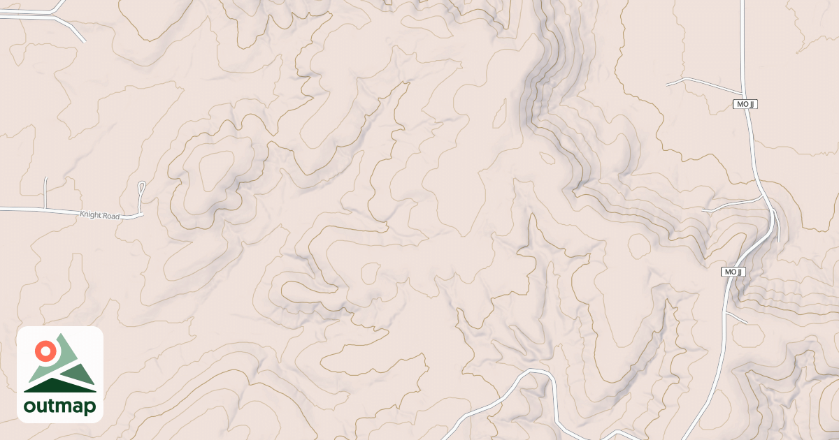 Map of CRANE MOUNTAIN RIDGE