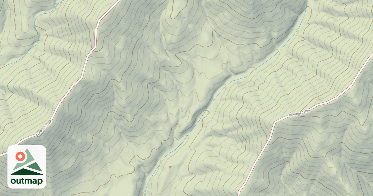Map of Knob Ohv Trail
