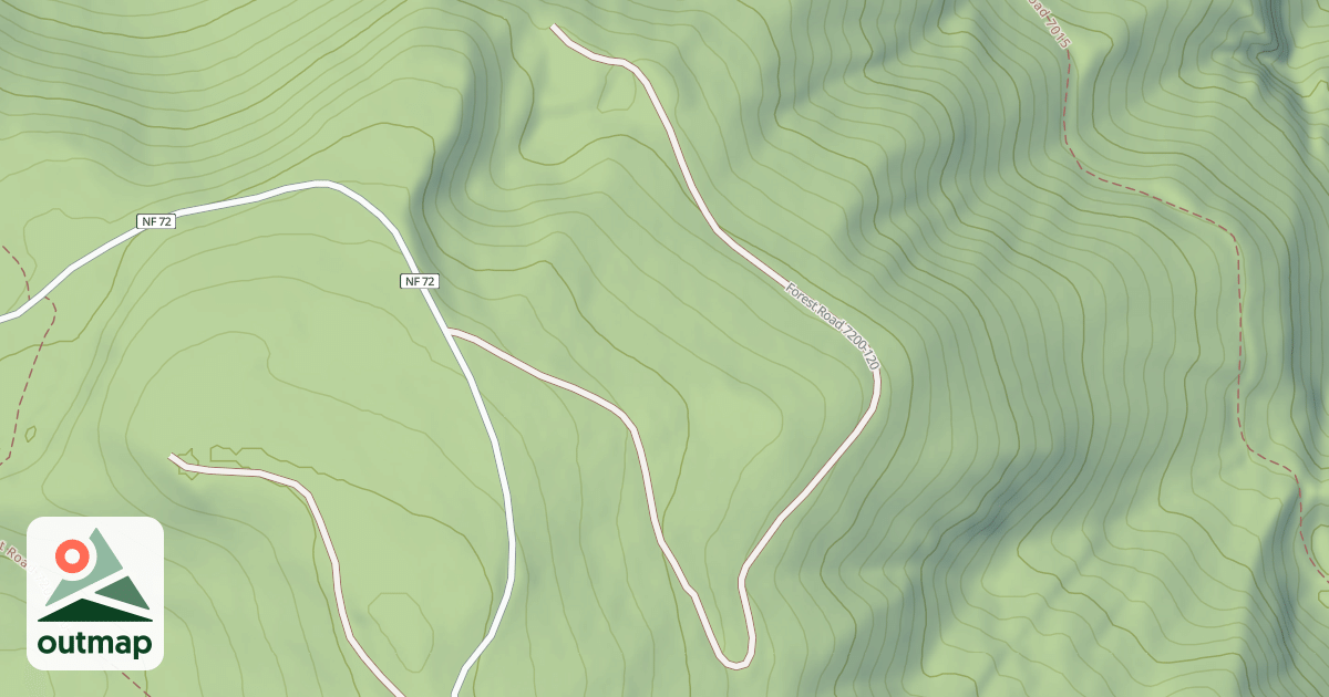 Map of ROCK HOUND ROAD