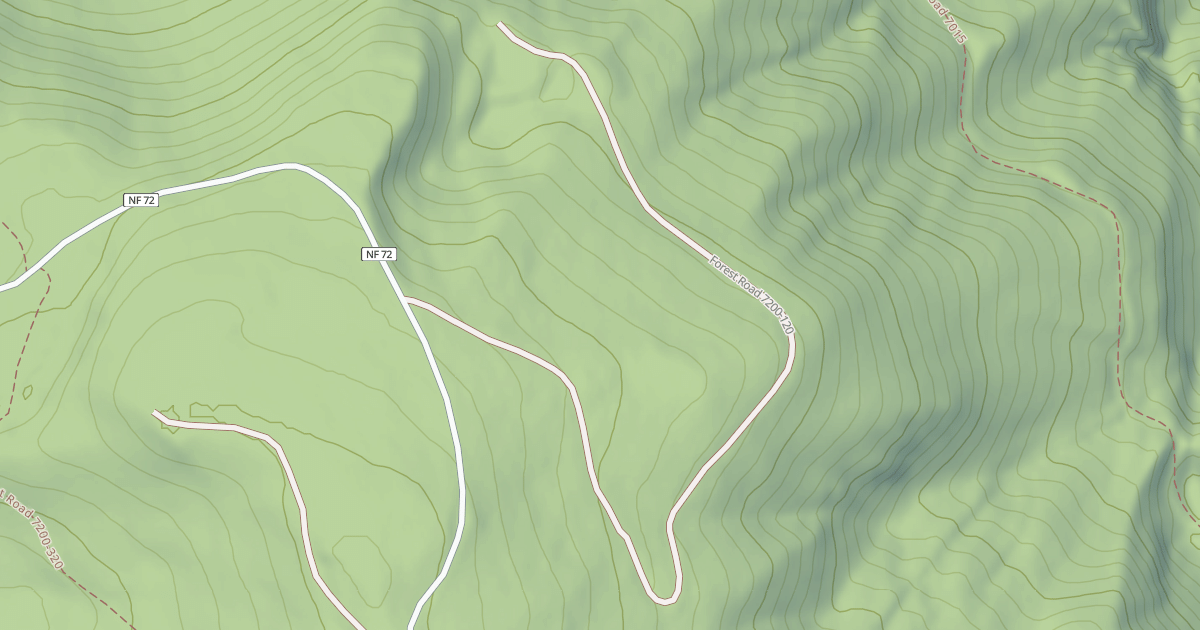 Map preview of ROCK HOUND ROAD