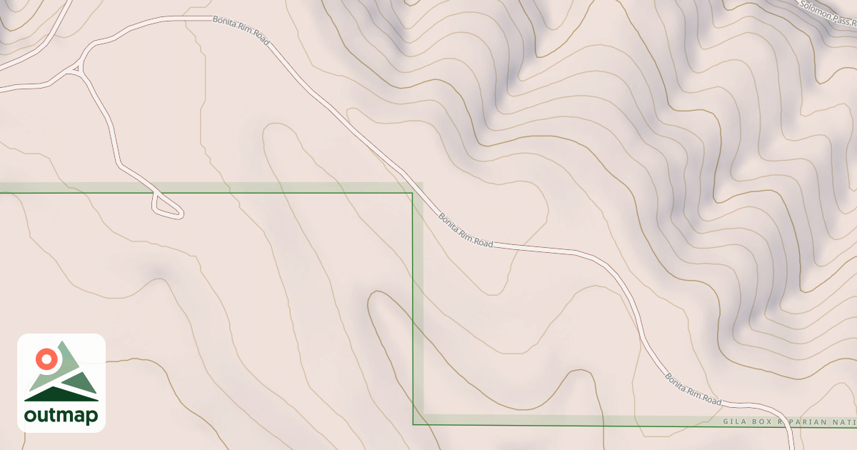 Map of BLM National GTLF Public Motorized Roads 8328808f-3d08-4d38-9f3a-3a21f2922a36