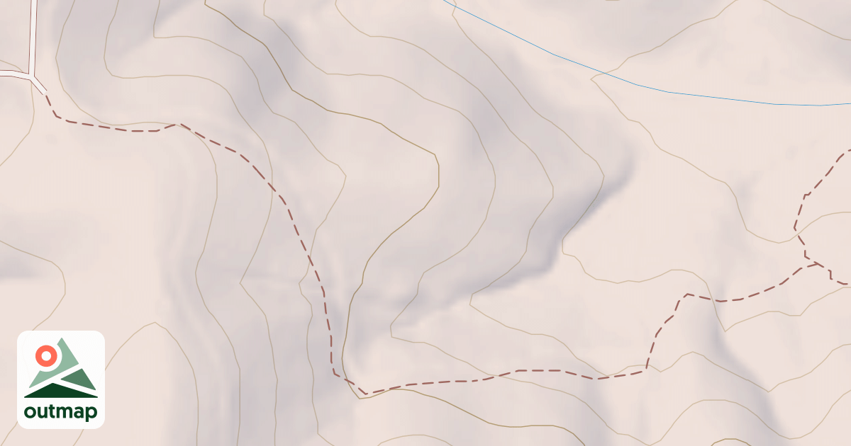Map of Davenport Mountain Atv Spur