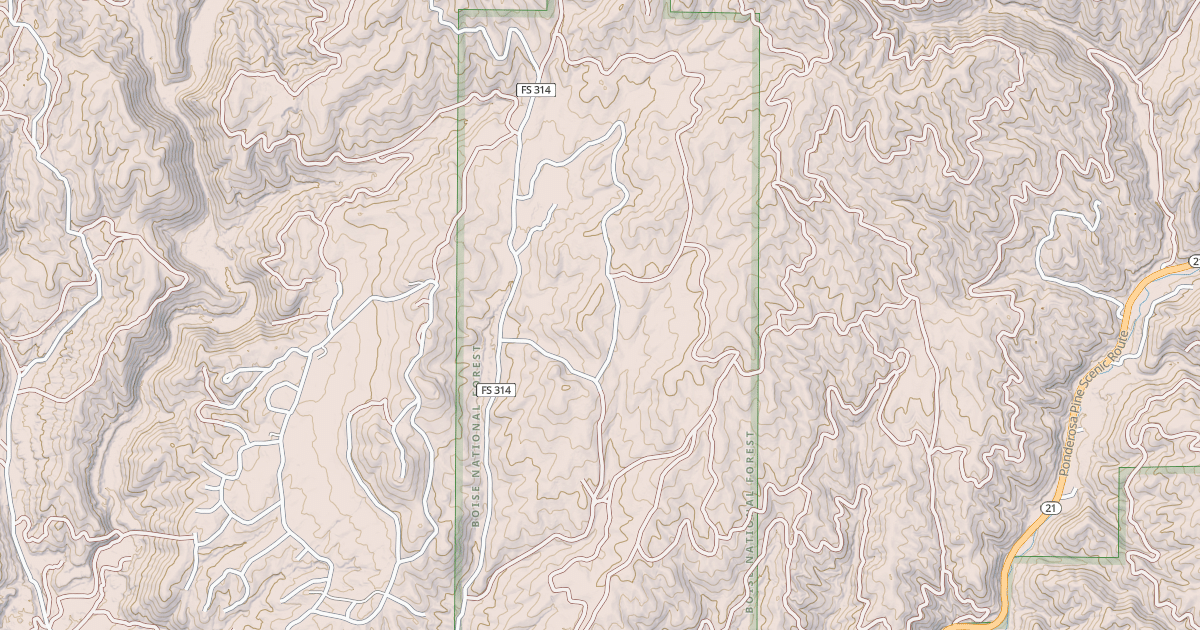 Map preview of BEAR LOOP RUN