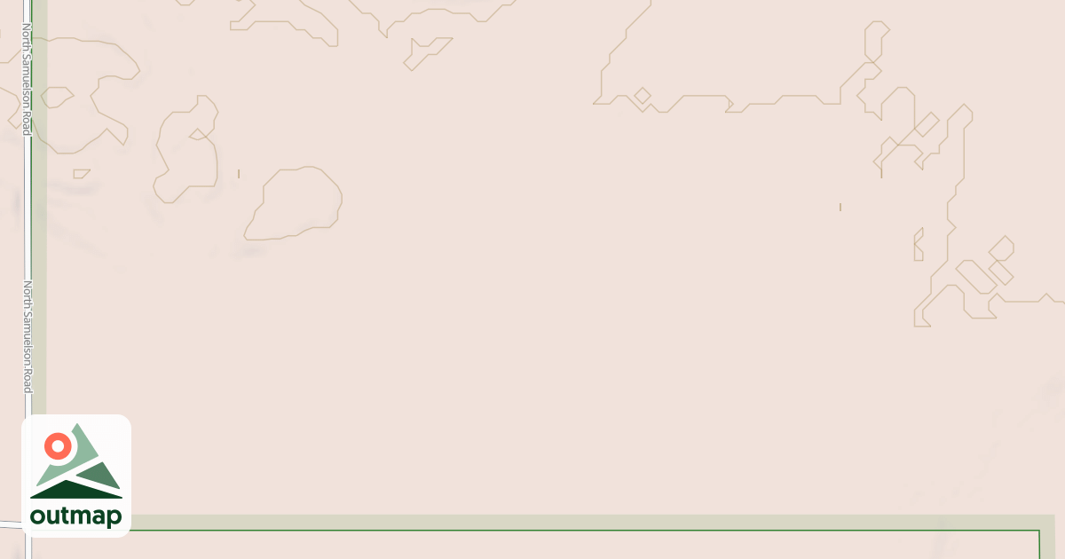 Map of SLAPNECK SPUR D
