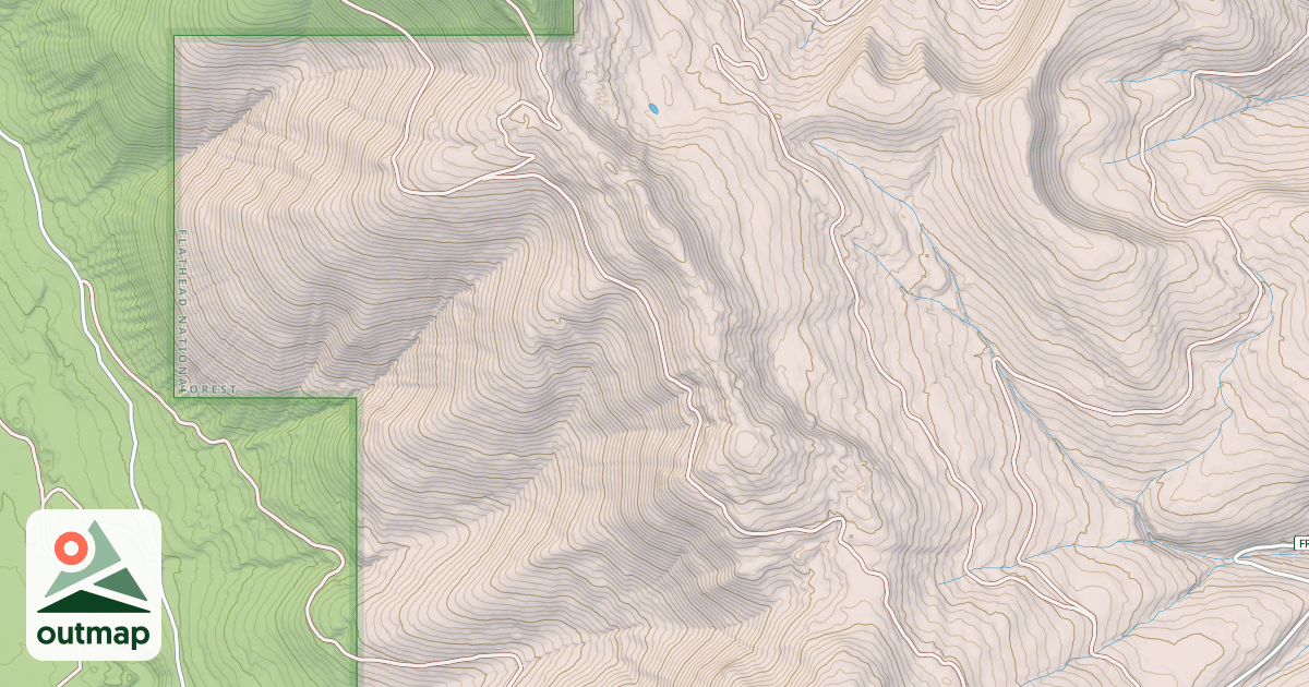 Map of Canyon Sm