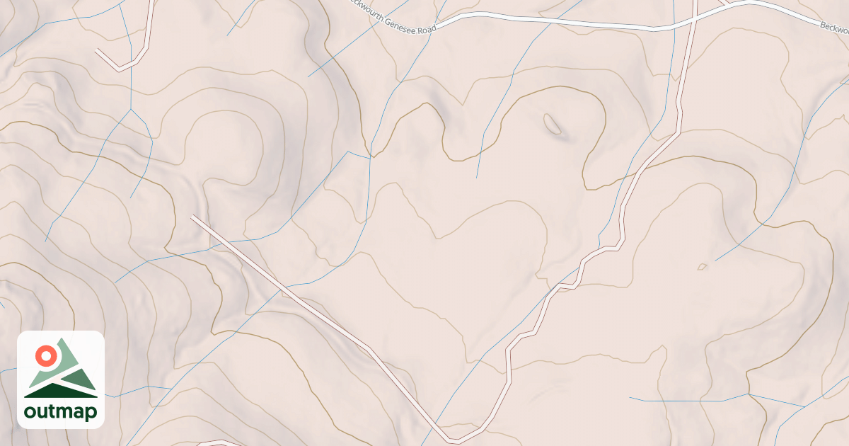 Map of CREEK