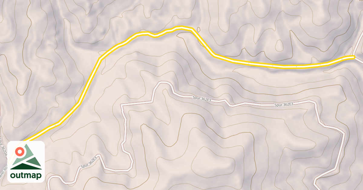 Map of Little Beaver Road