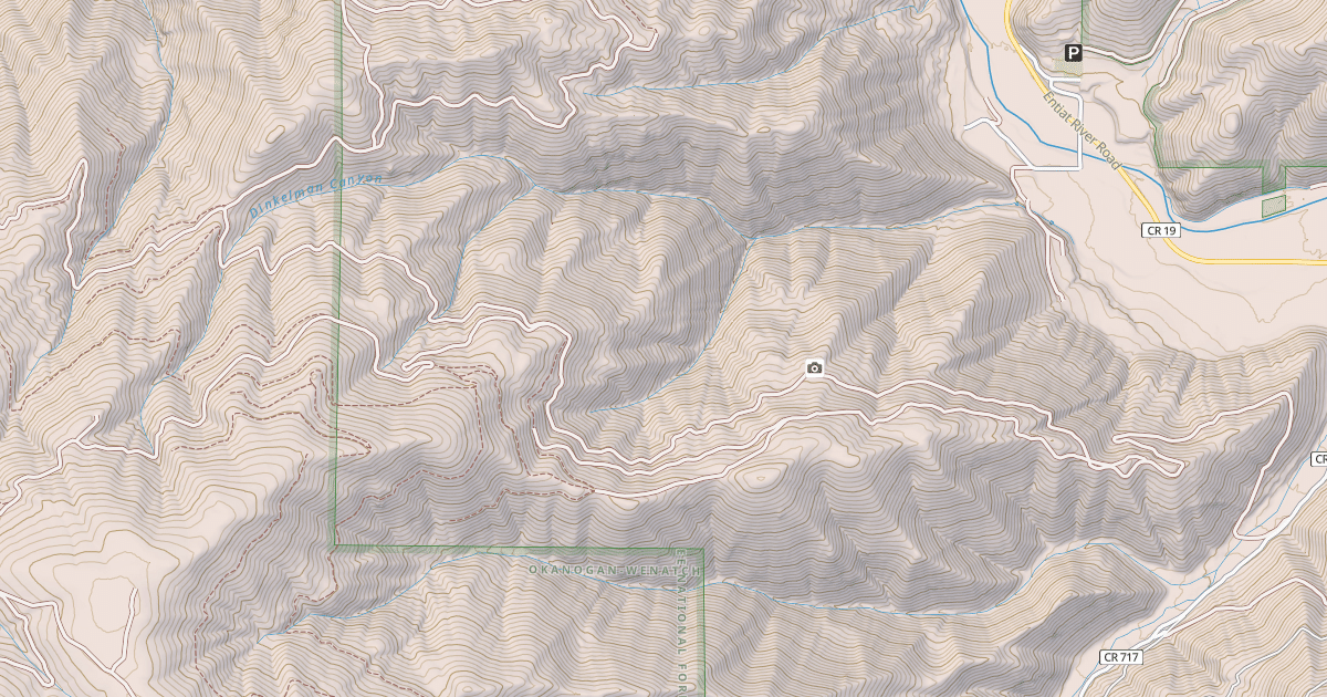 Map preview of DINKELMAN RIDGE