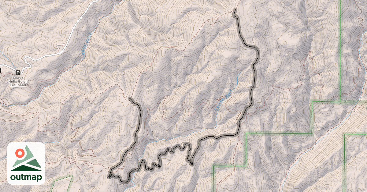 Map of #6 Femrite's Patrol Trail