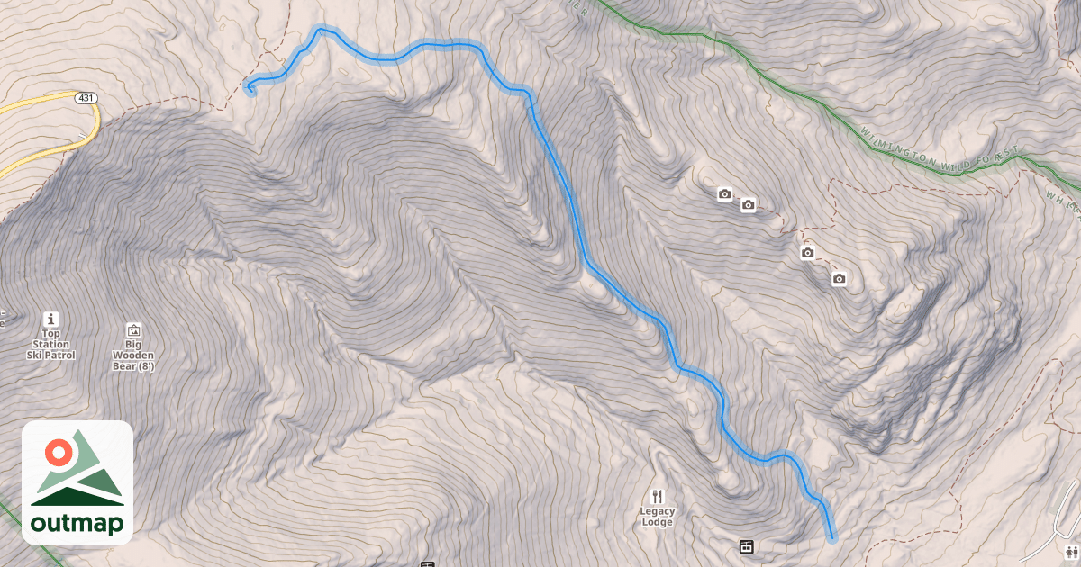 Map of The Wilmington Trail