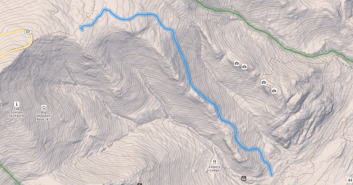 Map preview of The Wilmington Trail
