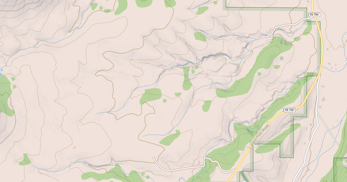 Map preview of BURRO TANK