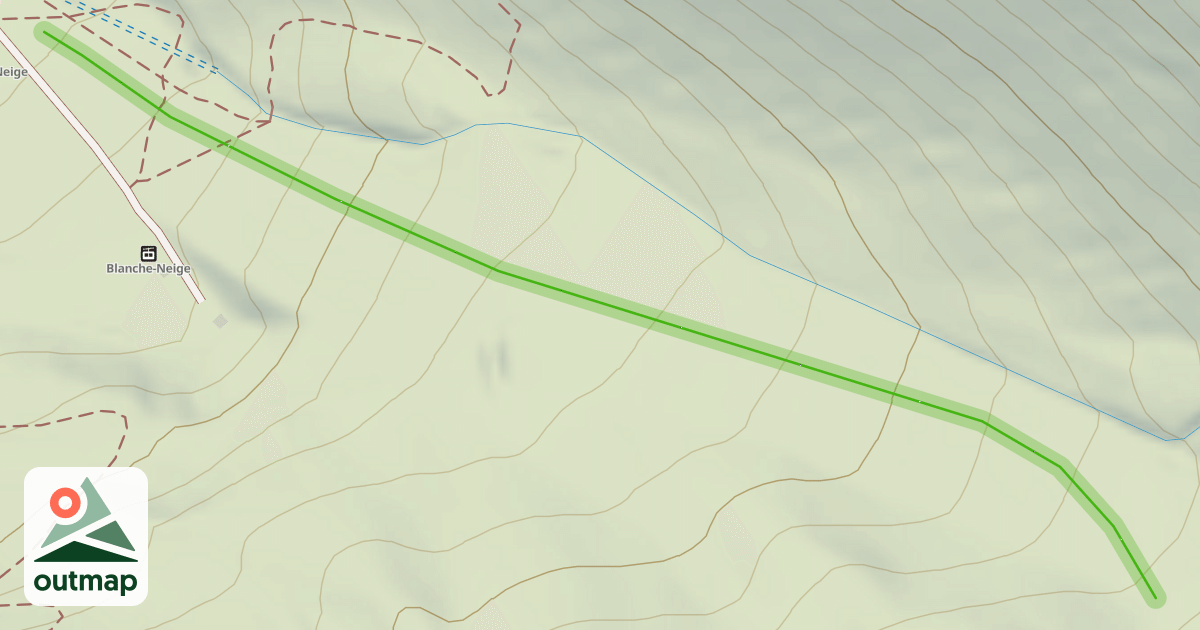 Map of Pla de l'Hourgade