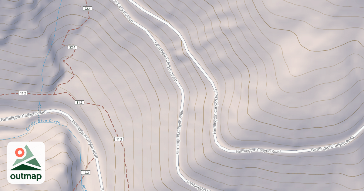 Map of Farmington Canyon Atv