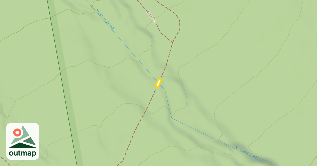 Map of Old Race Trail