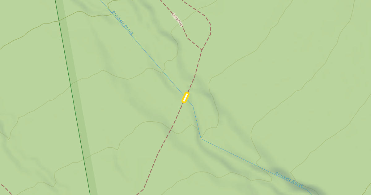 Map preview of Old Race Trail