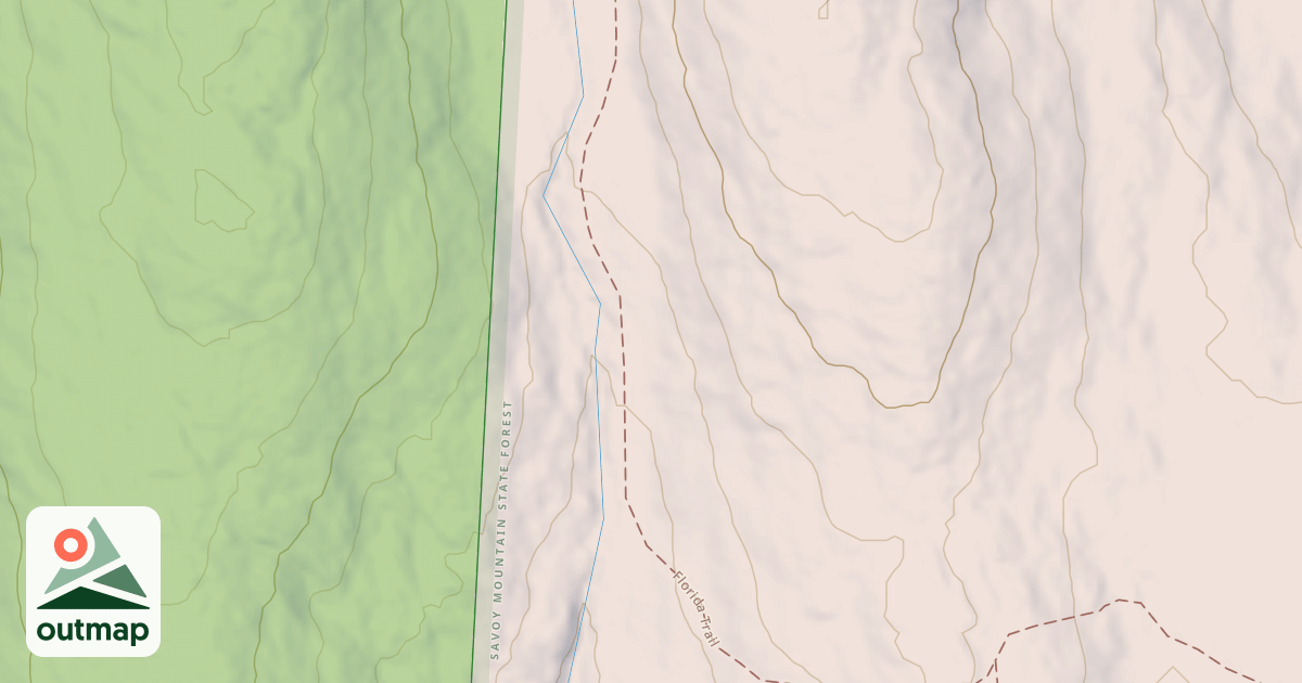 Map of Florida Trail