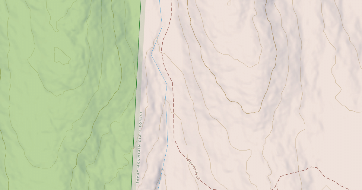 Map preview of Florida Trail
