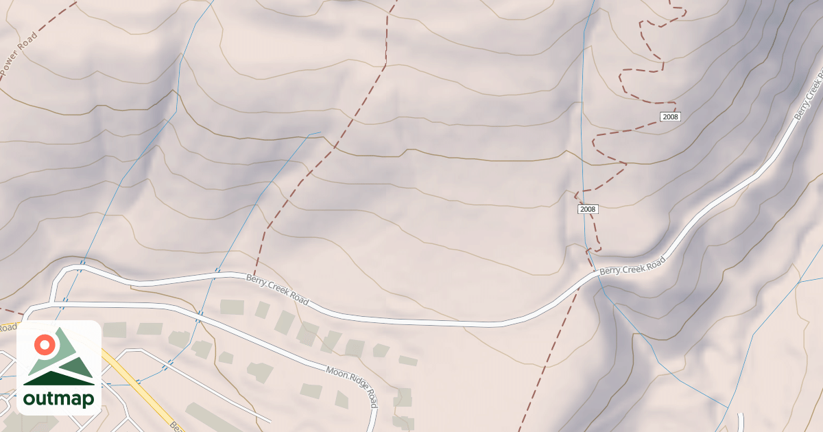 Map of BERRY CREEK
