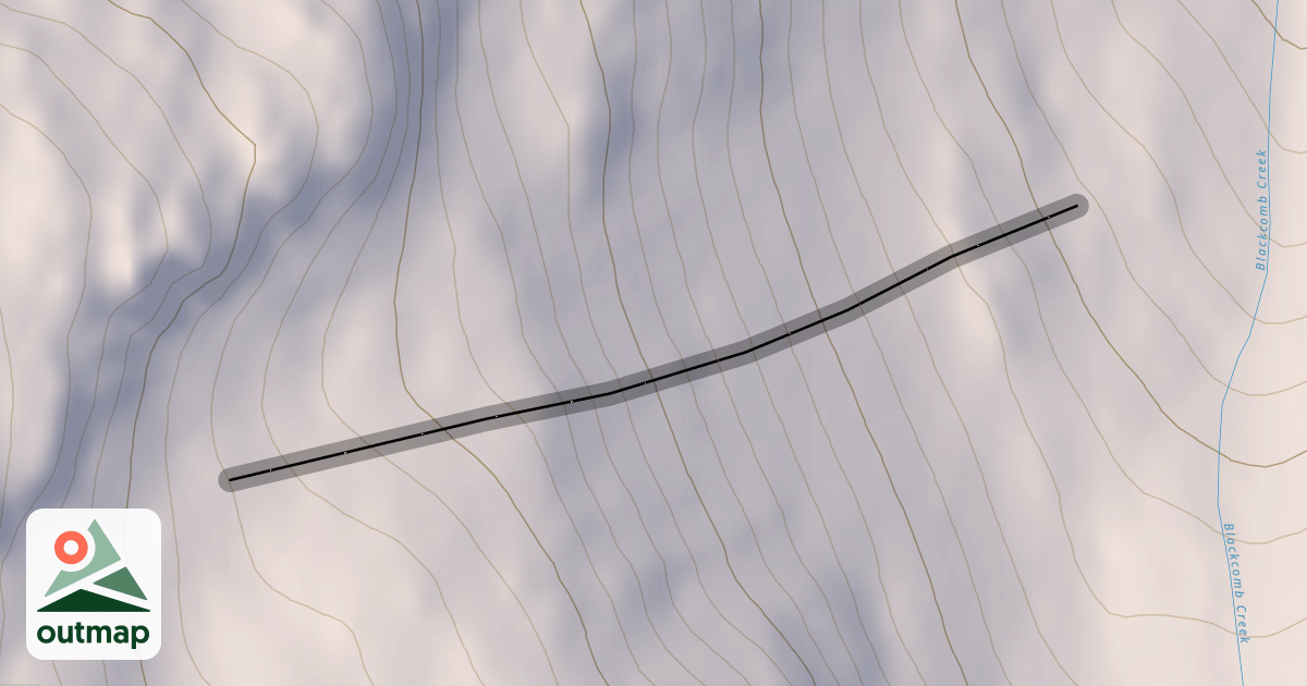 Map of Sapphire Chutes