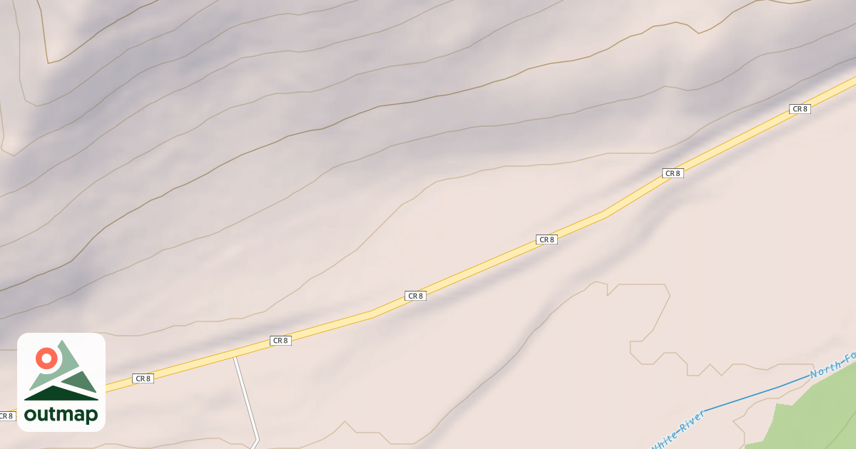Map of LONG LOST TRAILHEAD