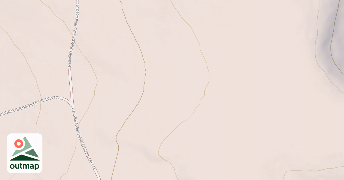 Map of CHICKEN CREEK SPUR C