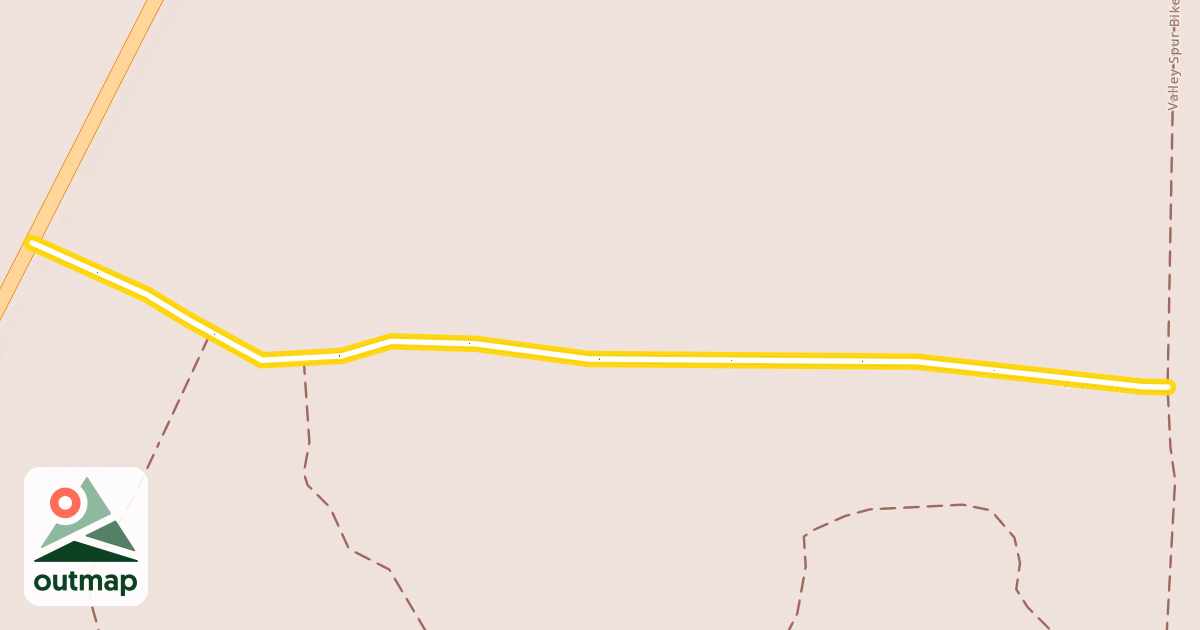 Map of Valley Spur (V)