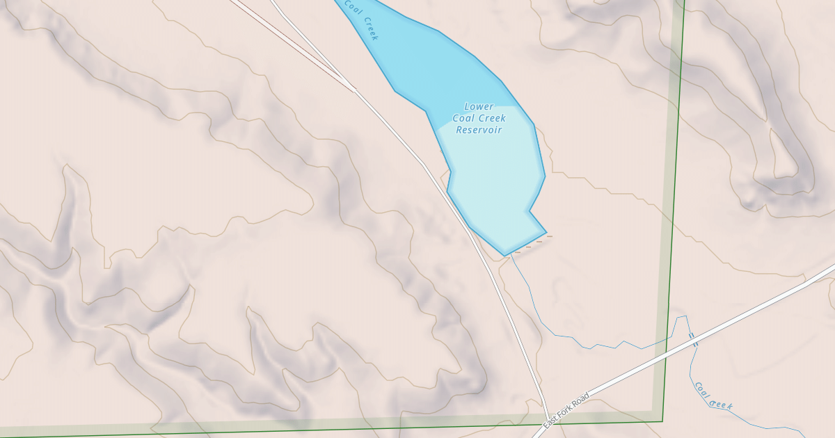 Map preview of COOK CREEK