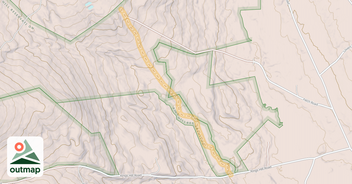 Map of Penacook Path