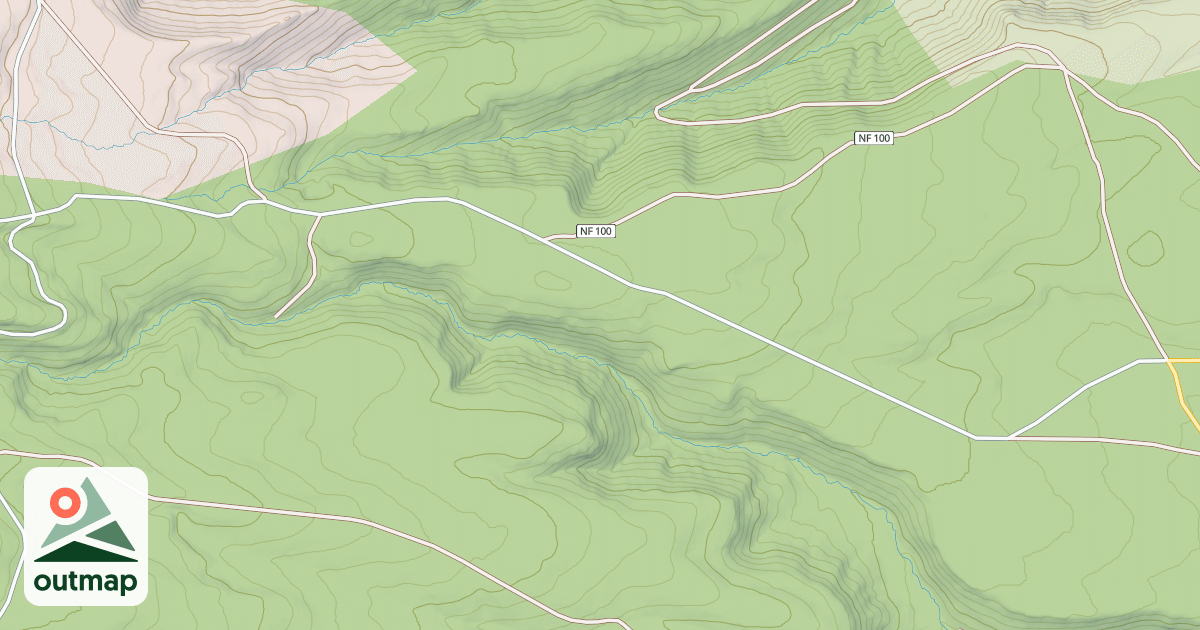 Map of USFS Motor Vehicle Use Map Roads {4682488C-CBDF-4ADB-BA62-67A39ED8E9B5}