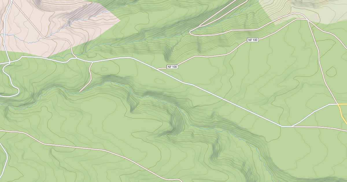 Map preview of USFS Motor Vehicle Use Map Roads {4682488C-CBDF-4ADB-BA62-67A39ED8E9B5}