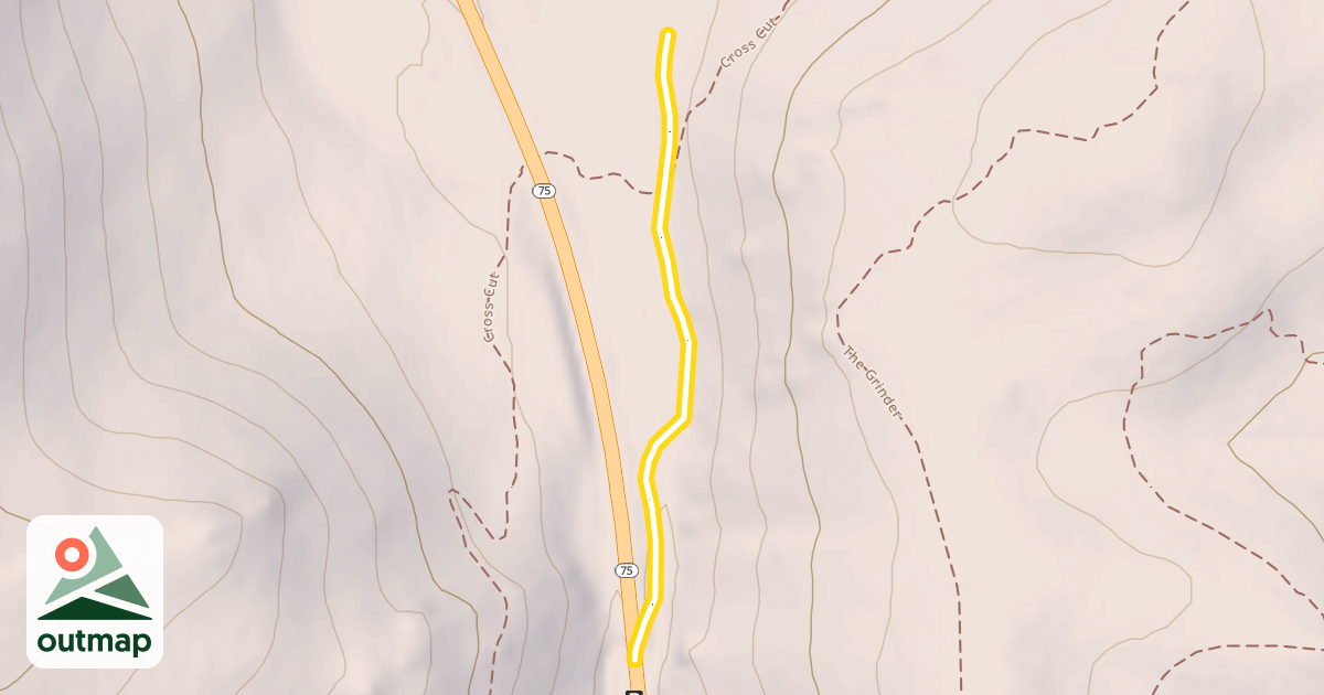 Map of Horse Creek