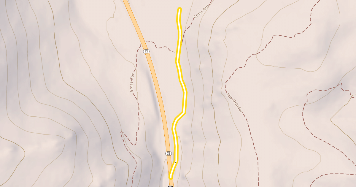 Map preview of Horse Creek