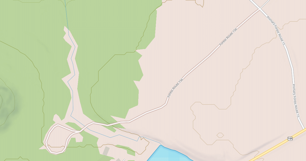 Map preview of LITTLE WILLOW