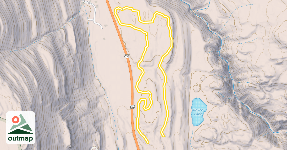 Map of North Loop