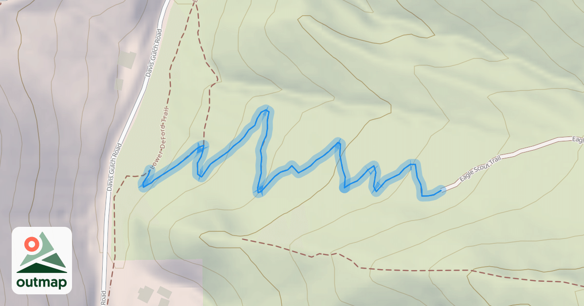 Map of Eagle Scout Trail