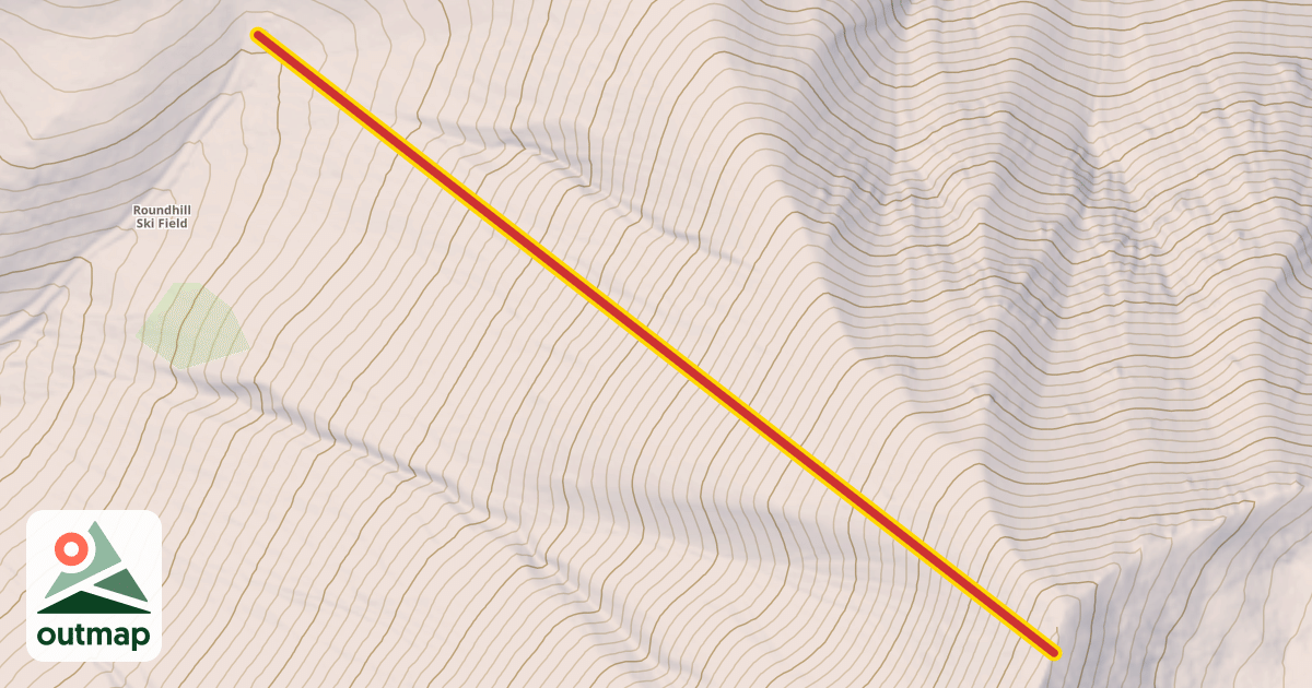 Map of Heritage Express Rope Tow
