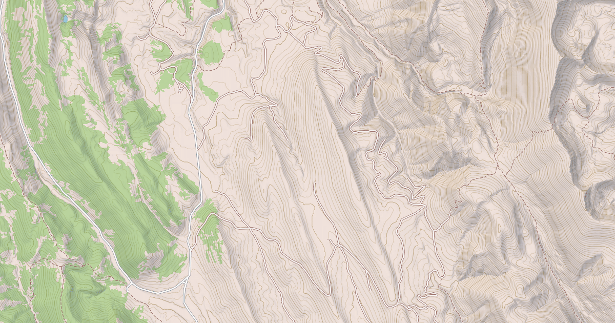 Map preview of EAST FORK LOOP