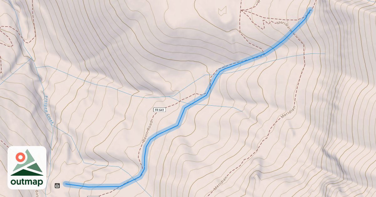Map of Lower Woozley's Way