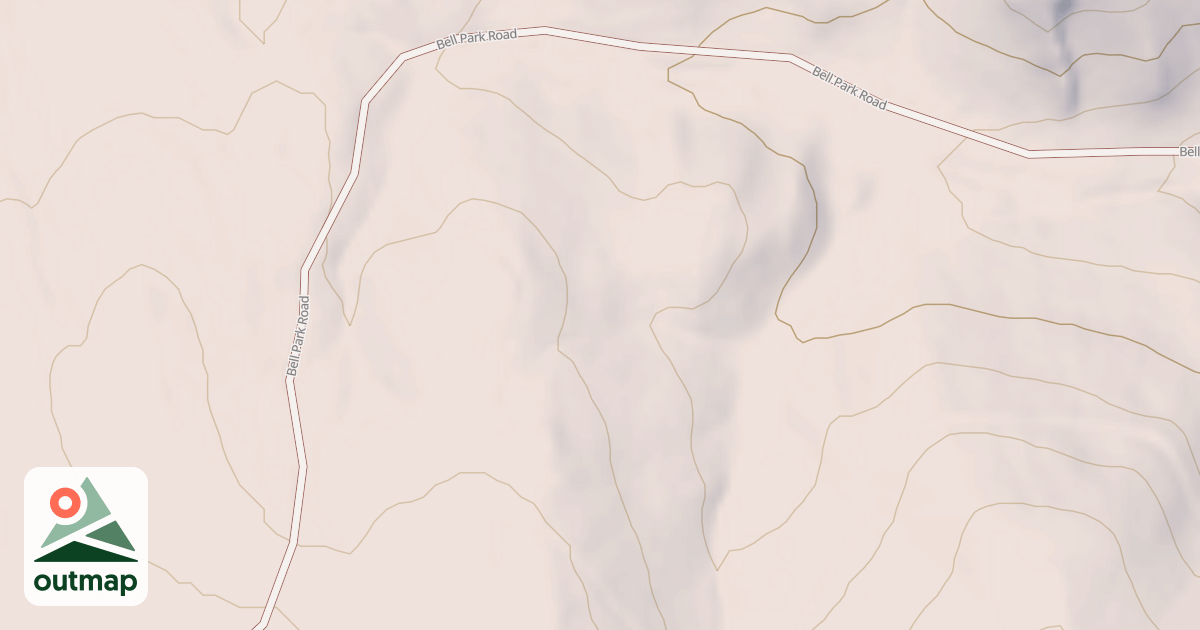 Map of BELL PARK ROAD