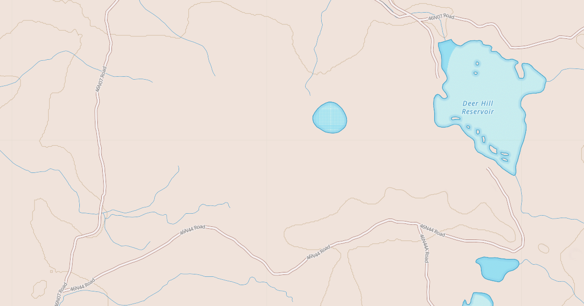 Map preview of DEERHILL RESVR